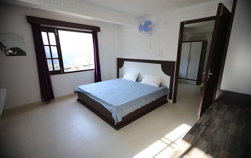 semideluxe rooms with free yoga and meditation hall